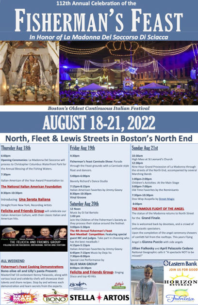 2021 Fisherman's Feast Poster