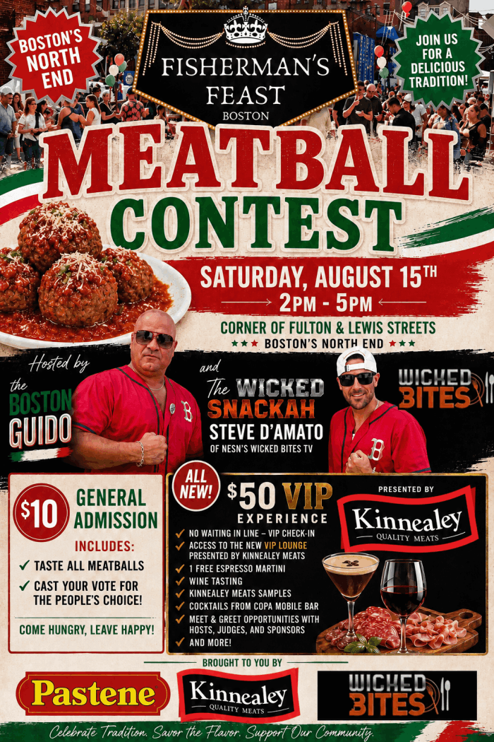 Fishermans Feast Meatball Contest 2026